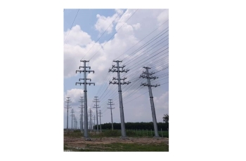 Single-body Power Pole